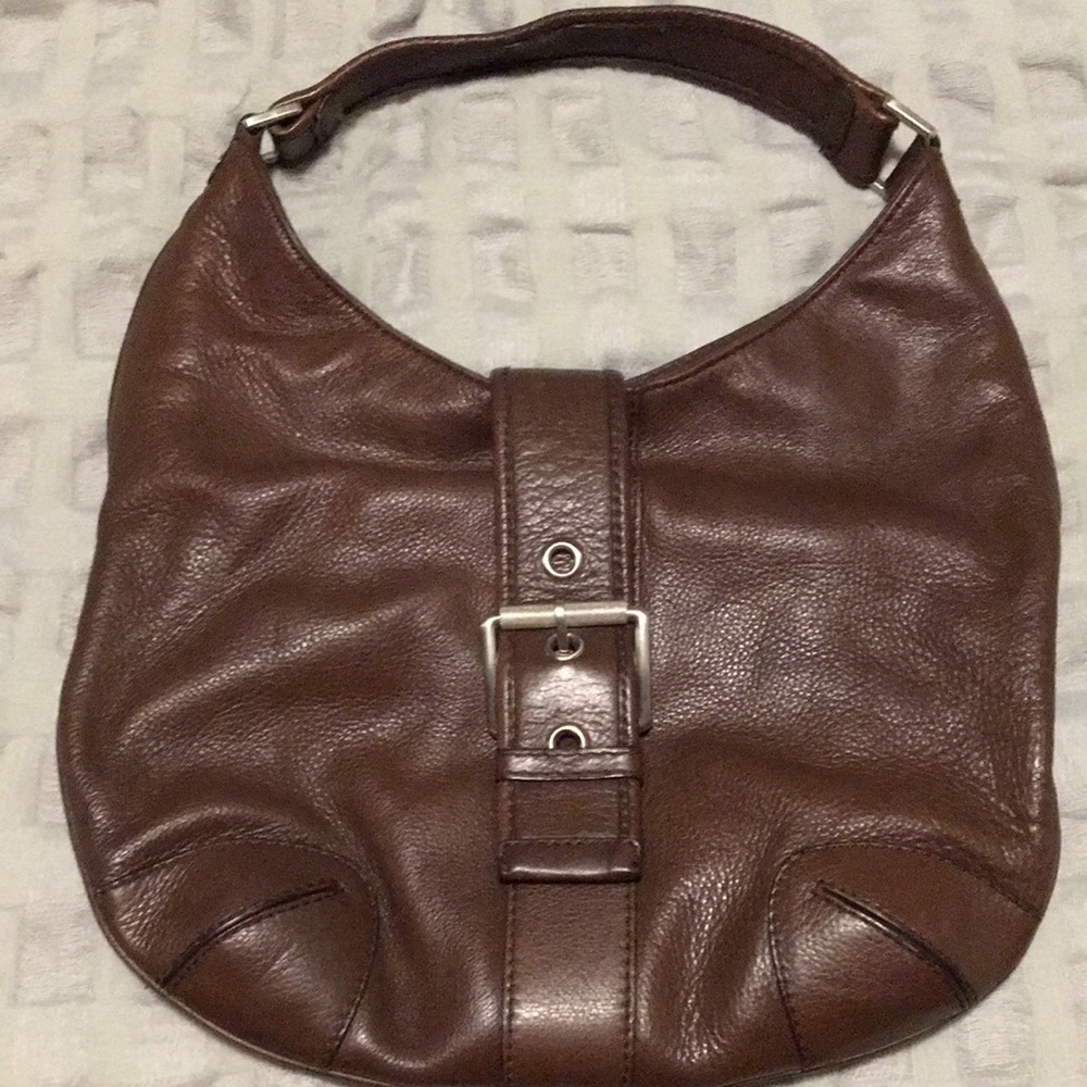 Brown Leather Hobo Bag - Picture 2 of 6